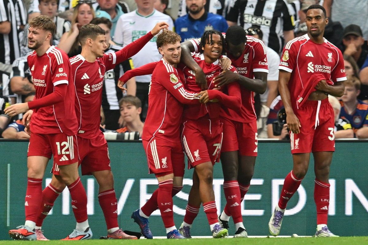 Liverpool Rely On 16-Year-Old Ngumoha To Overcome 10-Man Newcastle Fightback