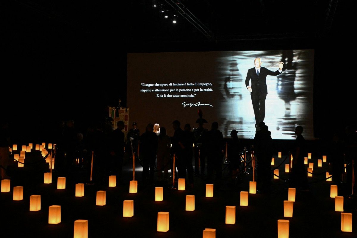 Milan dit adieu à Giorgio Armani, roi de l’élégance