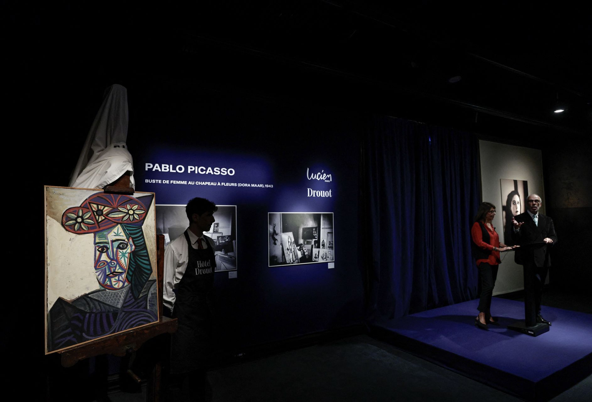 Un tableau de guerre, une muse, un secret: Picasso à Drouot