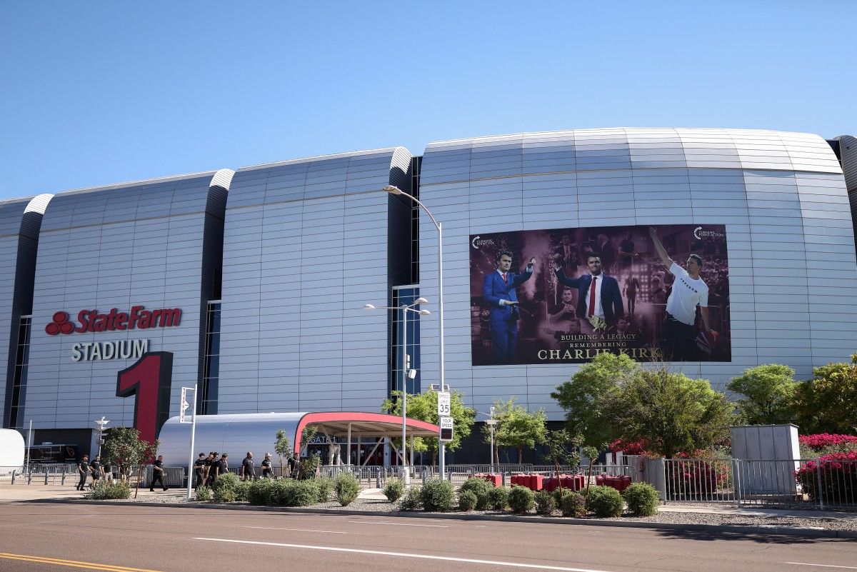 MAGA Gathers for Charlie Kirk Tribute in Arizona
