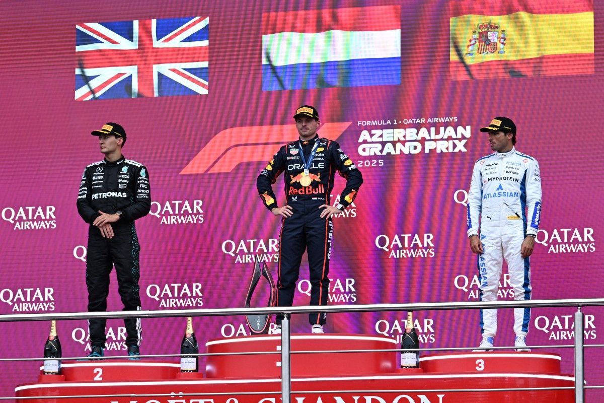 Verstappen Wins “Incredible” Azerbaijan GP as Piastri Crashes Out