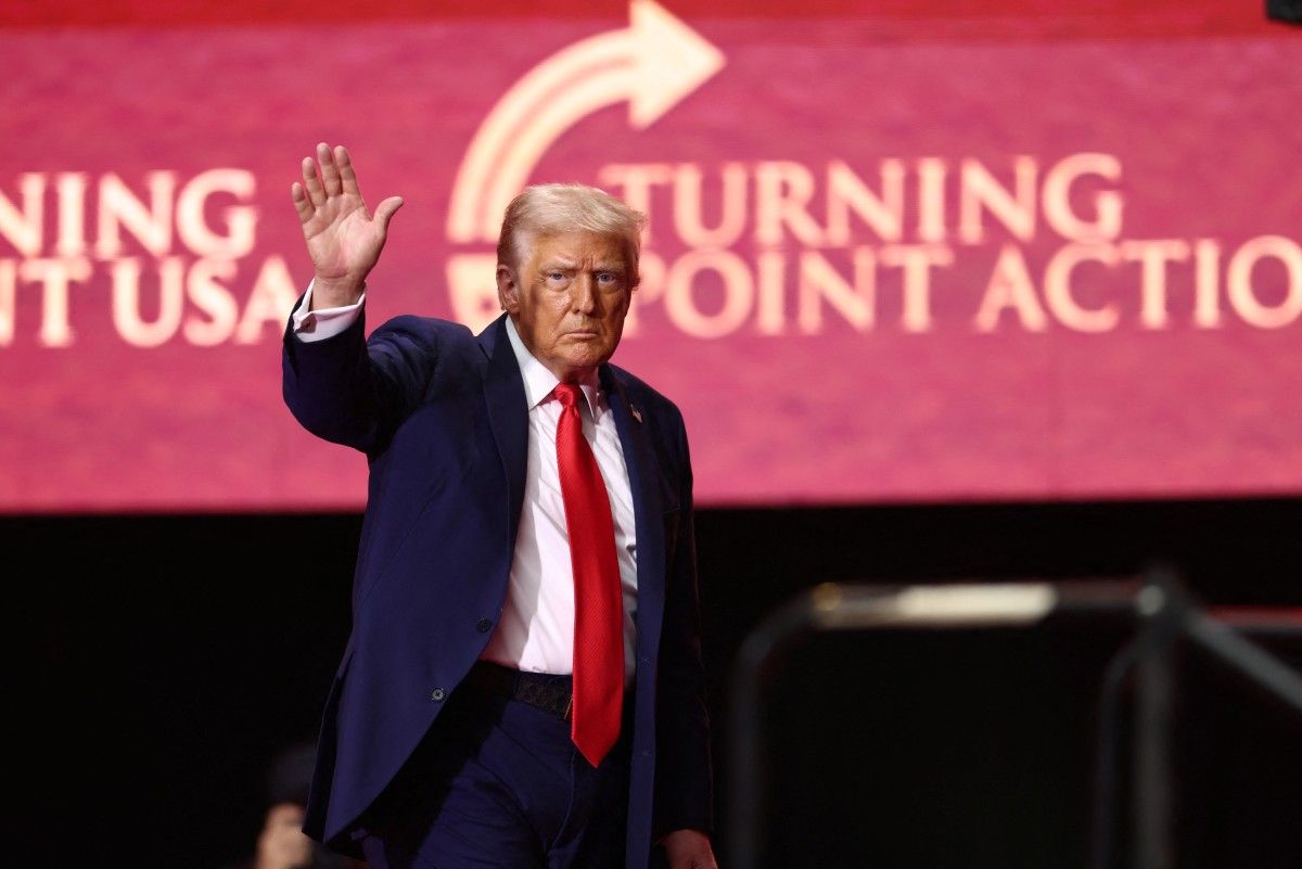 Trump Praises Conservative ‘Giant’ Kirk at Mega Memorial Event