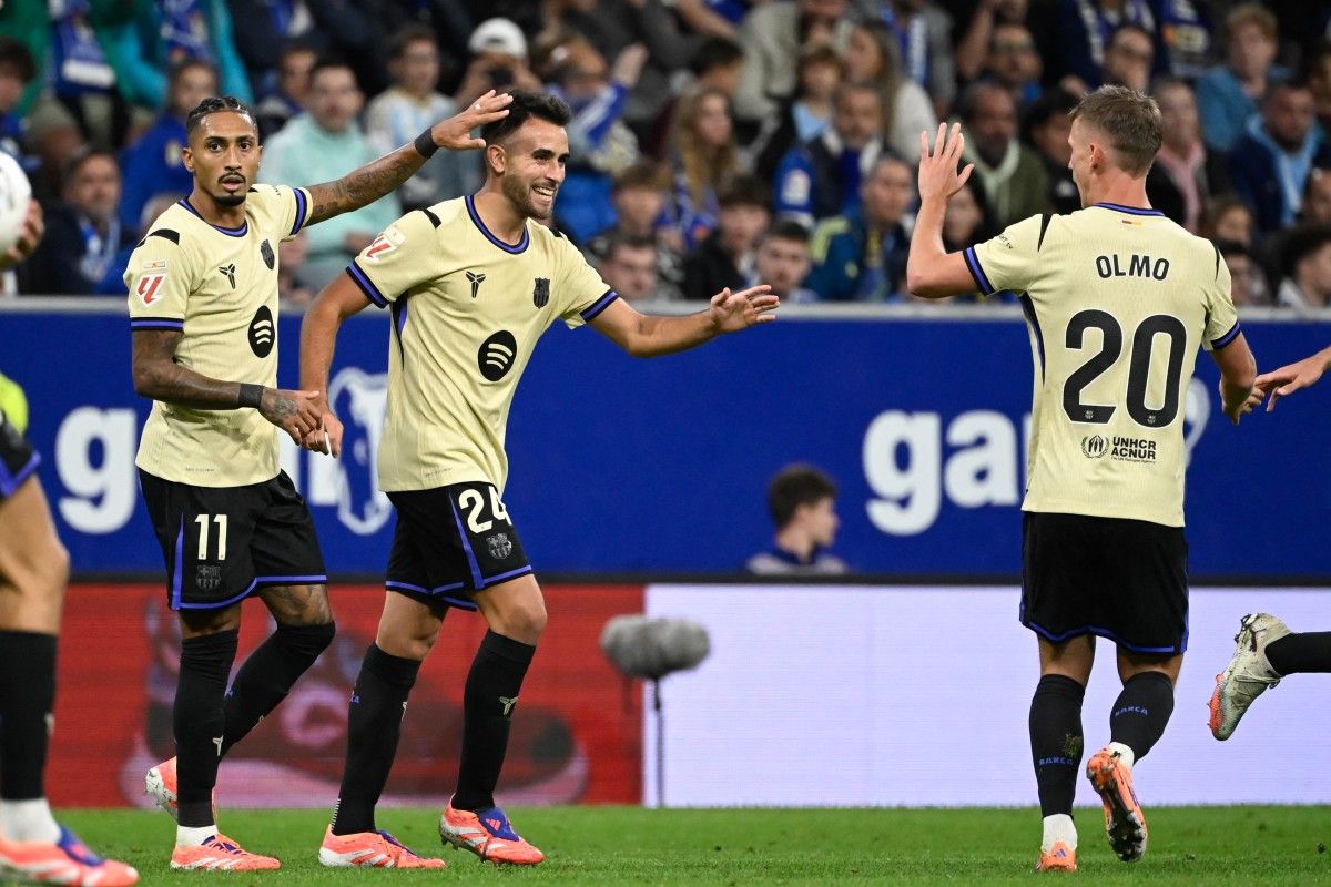 Title Defenders Barca Claim Comeback Win at Oviedo