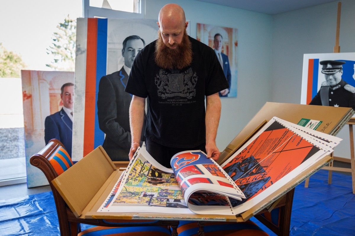 Pop Art Brings Royal Tradition to Life in Luxembourg