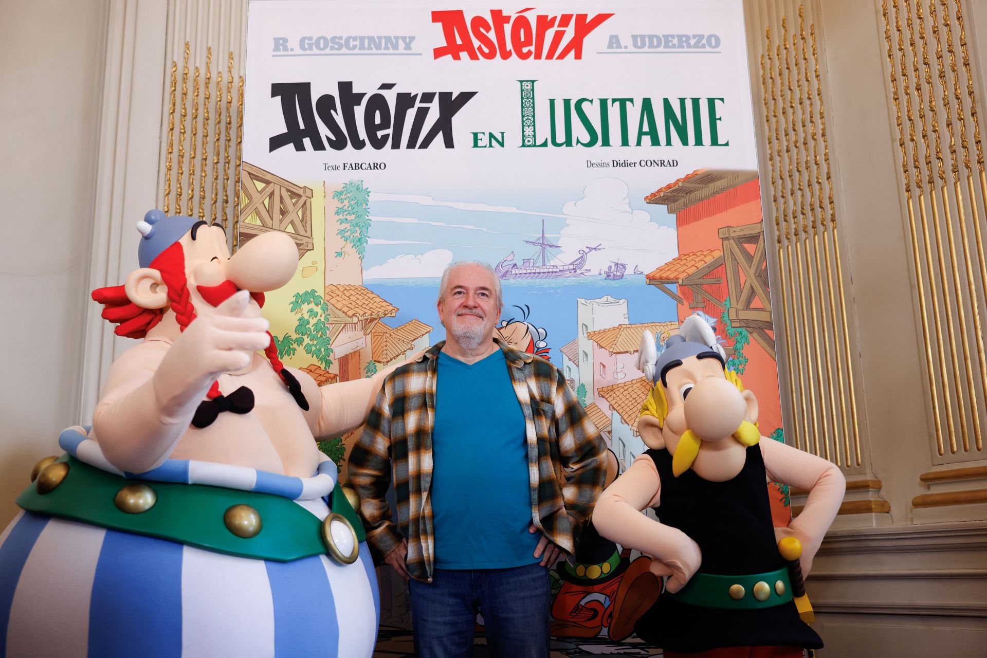 Jour J pour le nouvel Astérix, en mission en Lusitanie