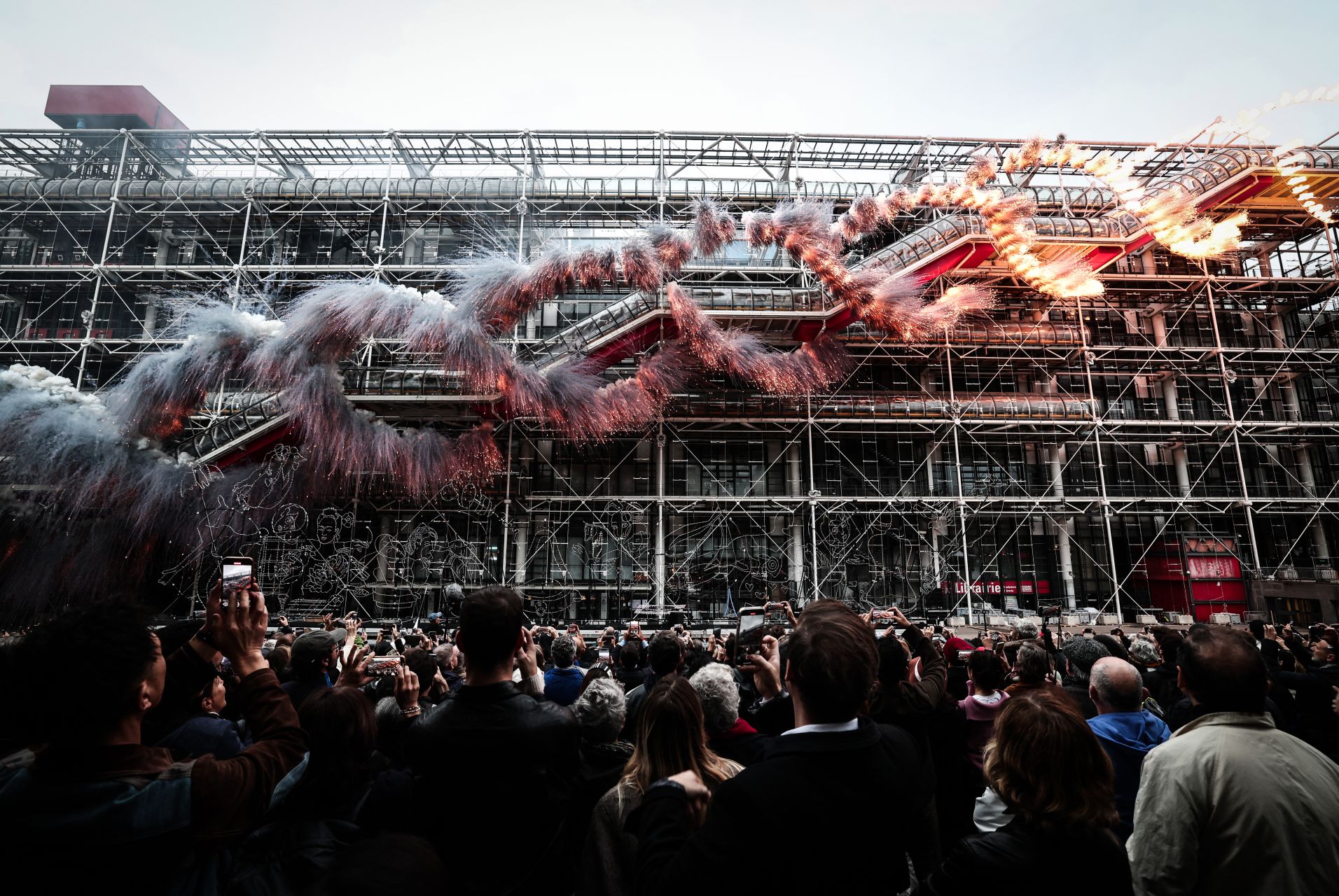 L’au revoir poétique du Centre Pompidou avant cinq ans de silence
