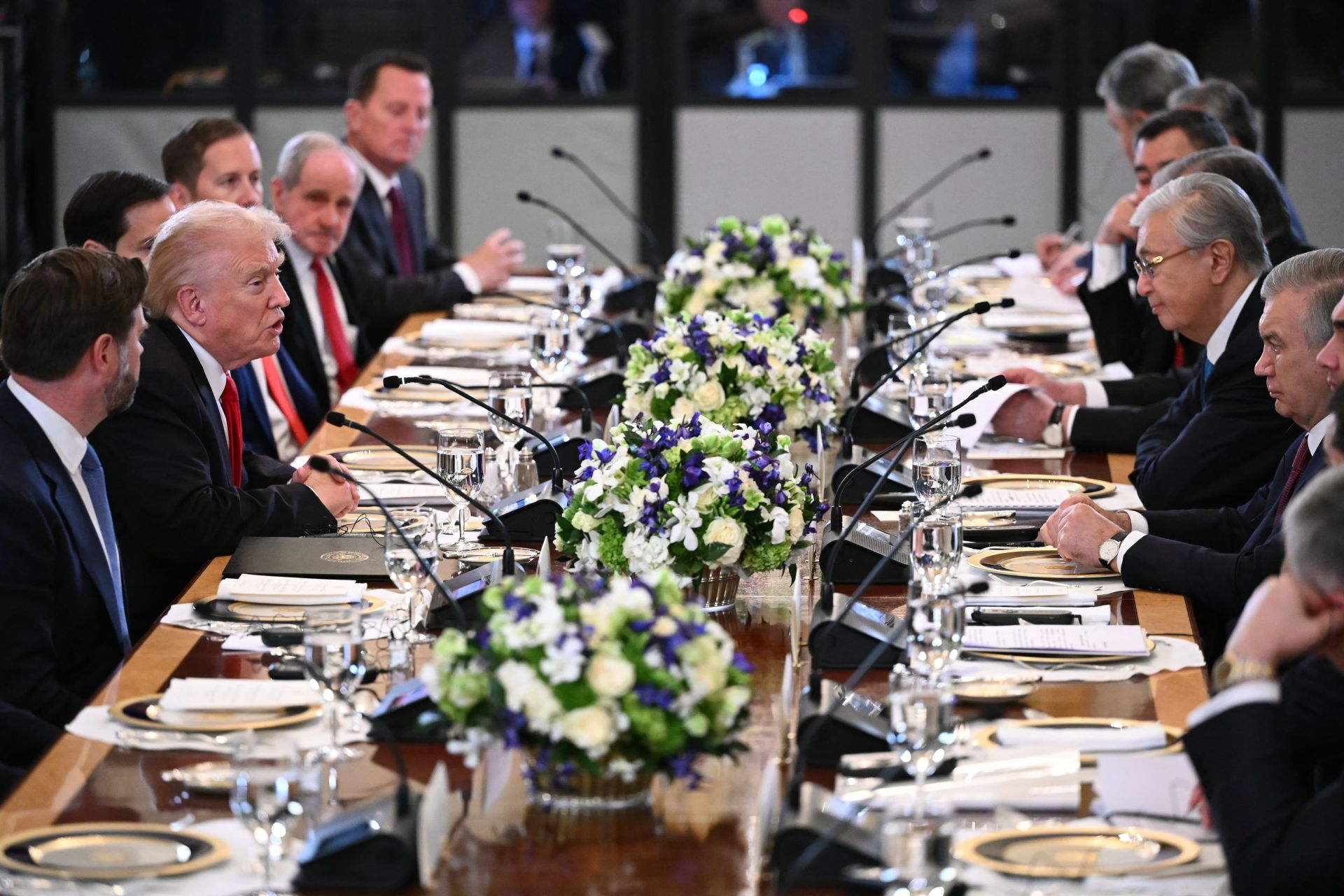 Trump vante le «potentiel incroyable» de l'Asie centrale