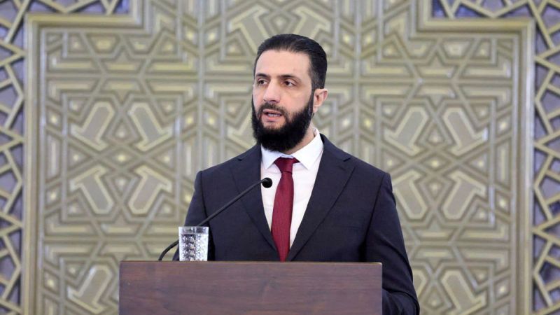 Crisis in Sweida: Syrian President Denounces Foreign Interference