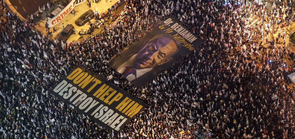 Netanyahu conspué sans relâche par les manifestants israéliens