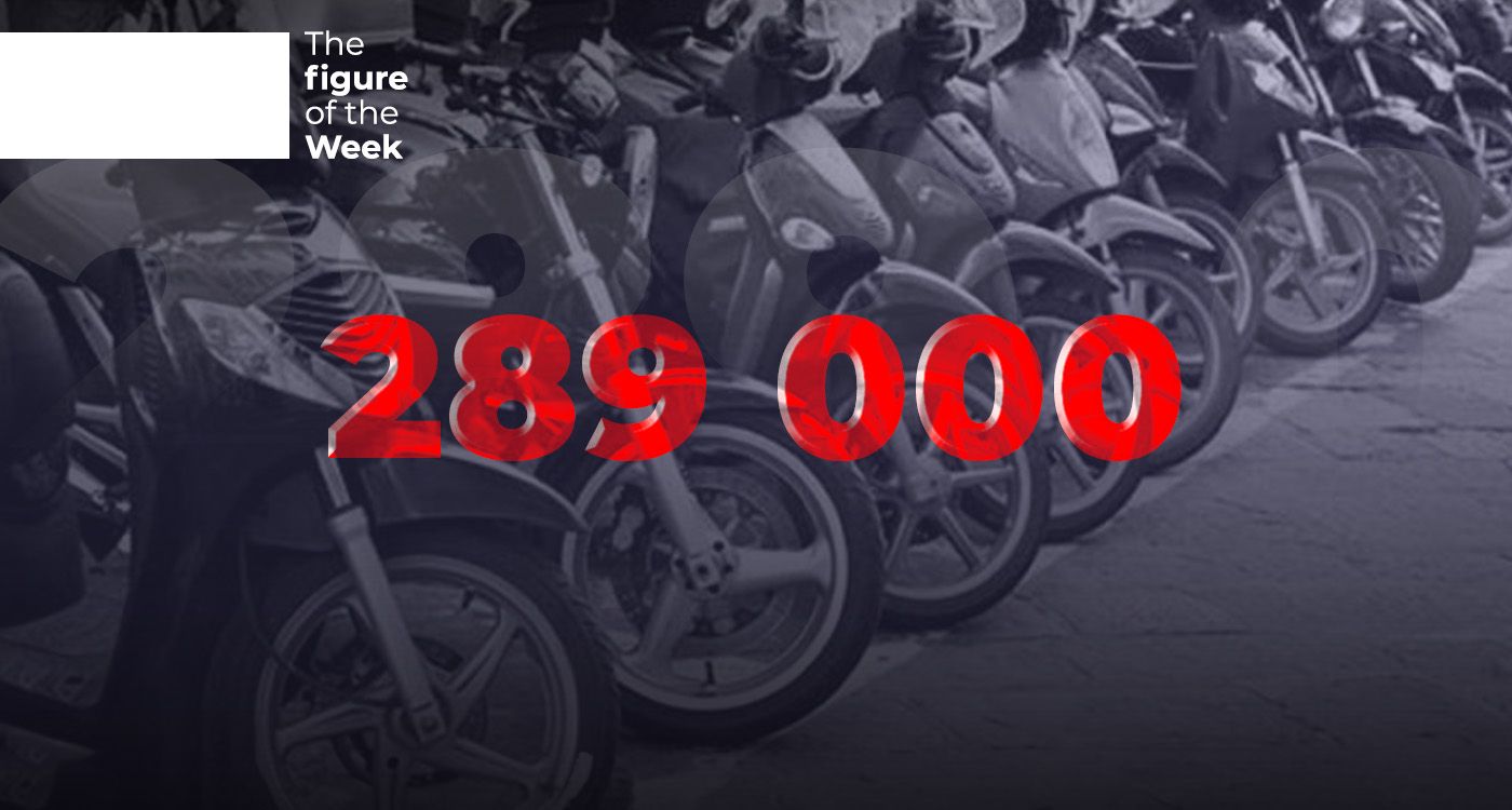 Only 1 in 5 Motorcycles Registered in Lebanon