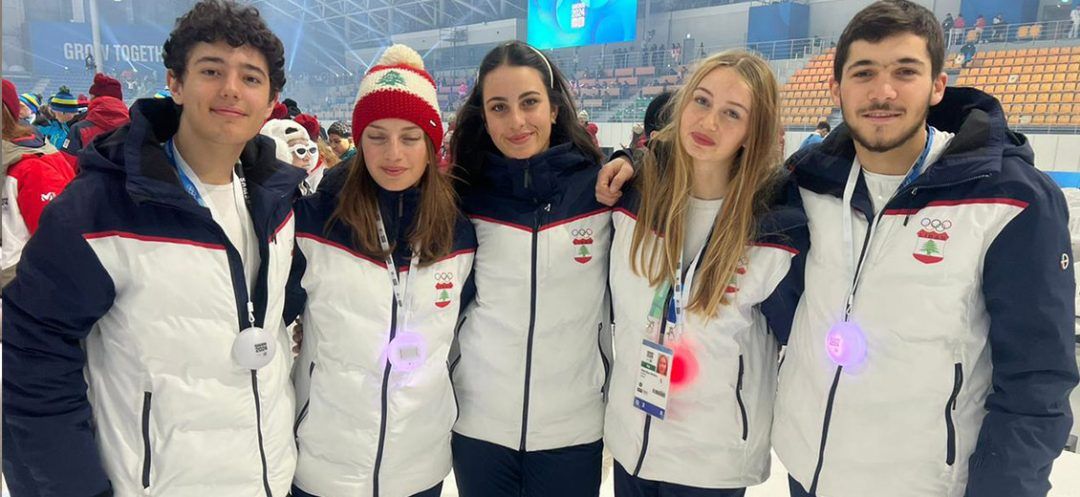 Lebanese Team at Youth Winter Olympics: Deep Snow Skiing