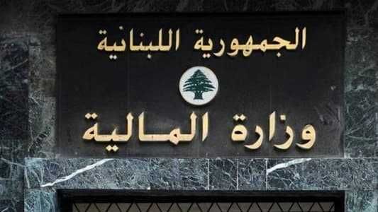 Finance Ministry Announces Exceptional Facilitative Measures for Baalbek-Hermel and Nabatieh