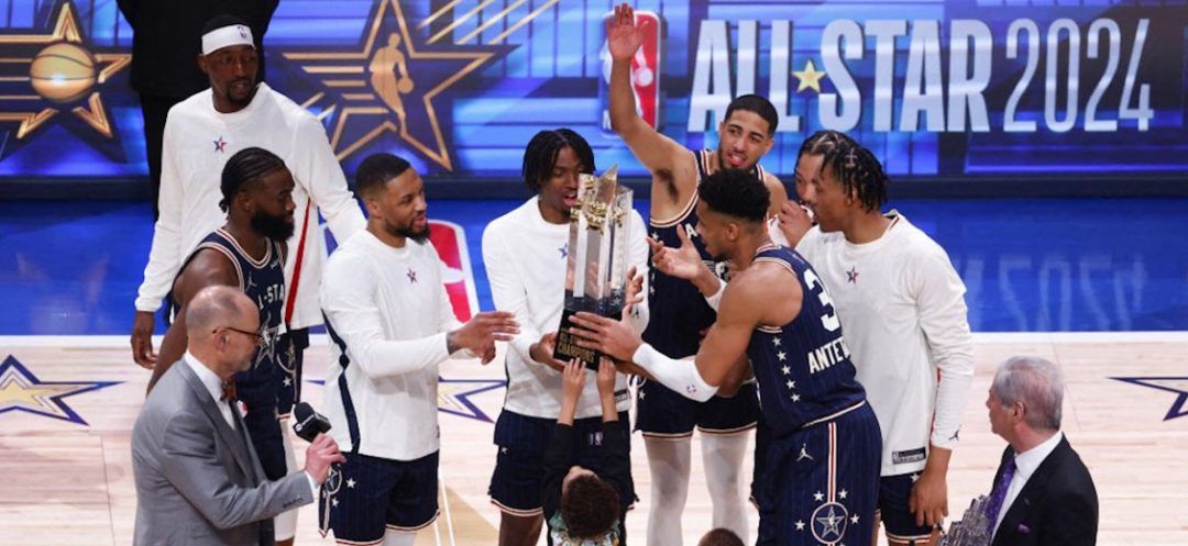 East Roll to Record 211-186 Win Over West in NBA All-Star Game