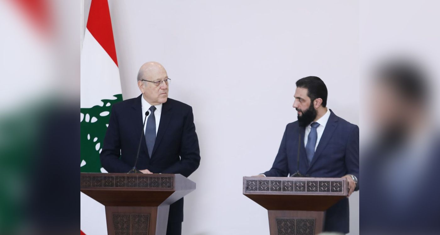 Mikati Underlines Urgency of Resolving Syrian Presence in Lebanon in Damascus Talks