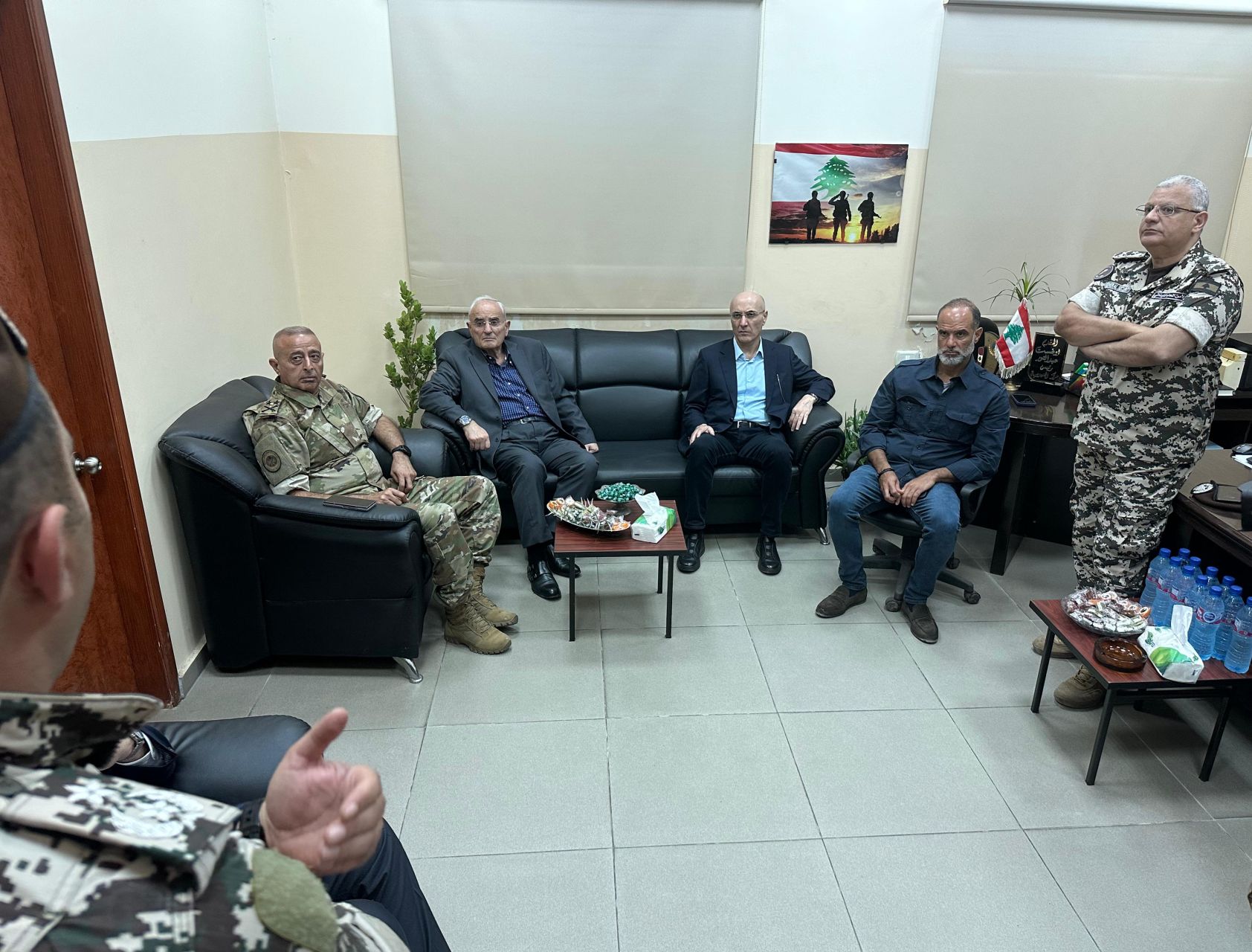 Lebanese Officials Inspect Northern Borders Ahead of Displaced Syrians’ Return