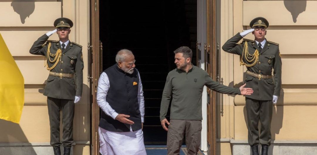 India's Modi Makes Historic Visit to Ukraine