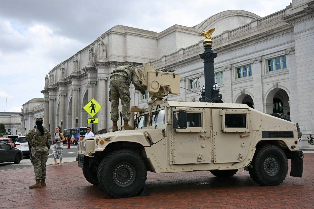 800 National Guard Personnel Mobilized for DC Mission: Pentagon
