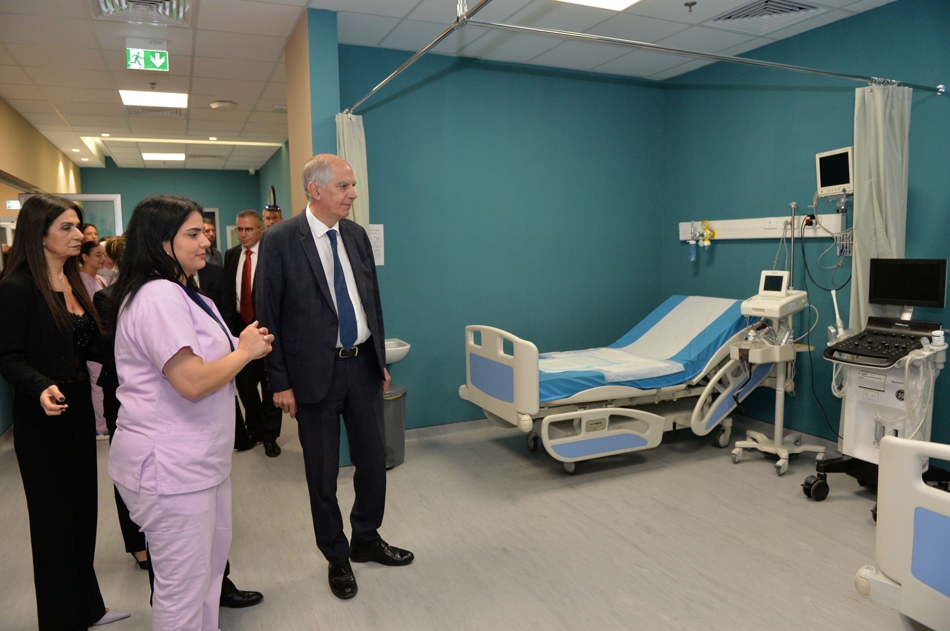Inauguration du service d’obstétrique du Pôle mère-enfant Dr. Robert Sacy à l’hôpital de la Quarantaine