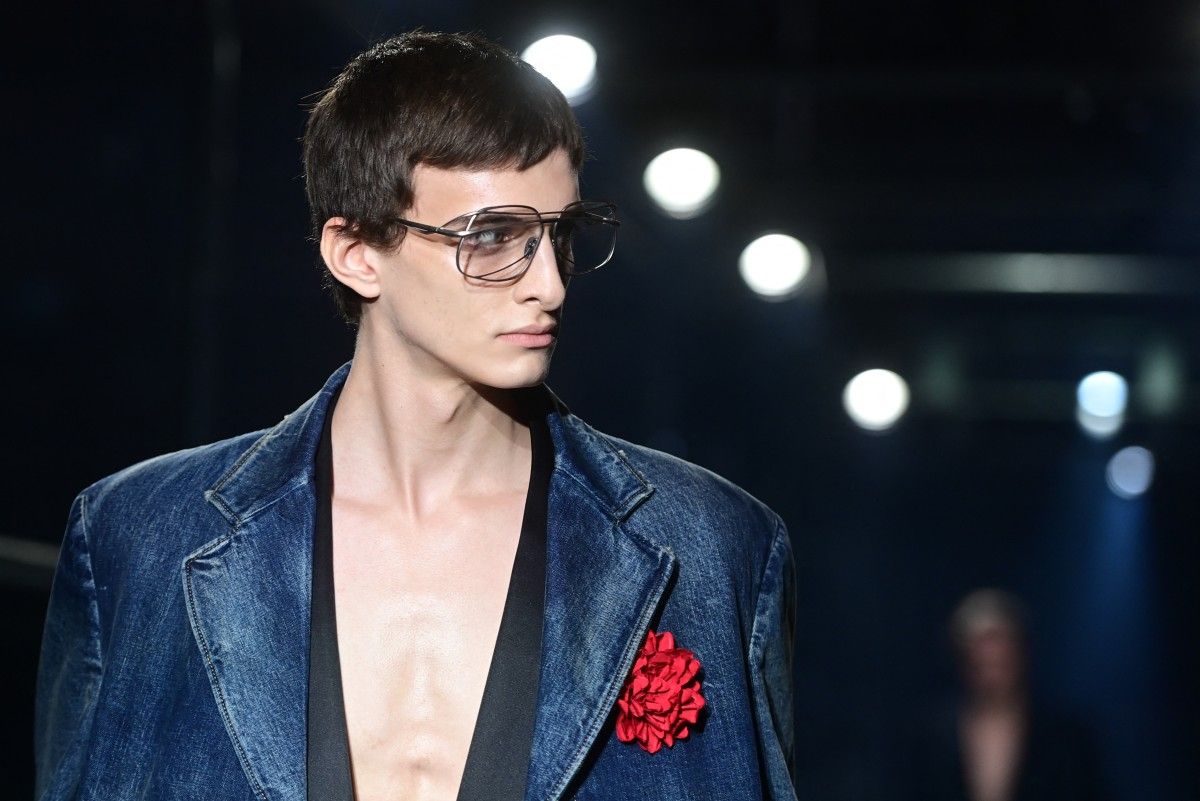 Prada and Armani Redefine Elegance with Wild Romanticism