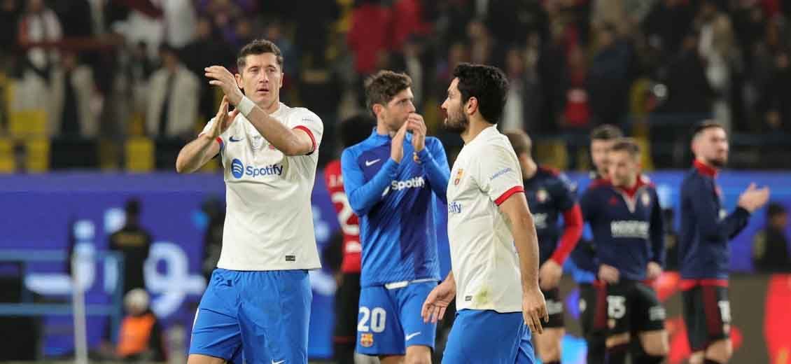 Barca Down Osasuna To Set Up Clasico Super Cup Final