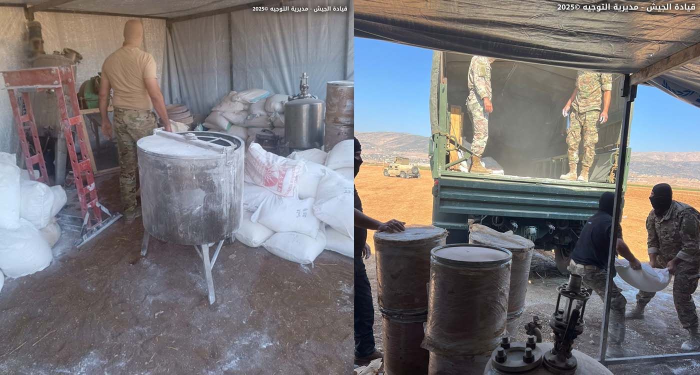 Saisie record de 64 millions de comprimés de Captagon à Bouday