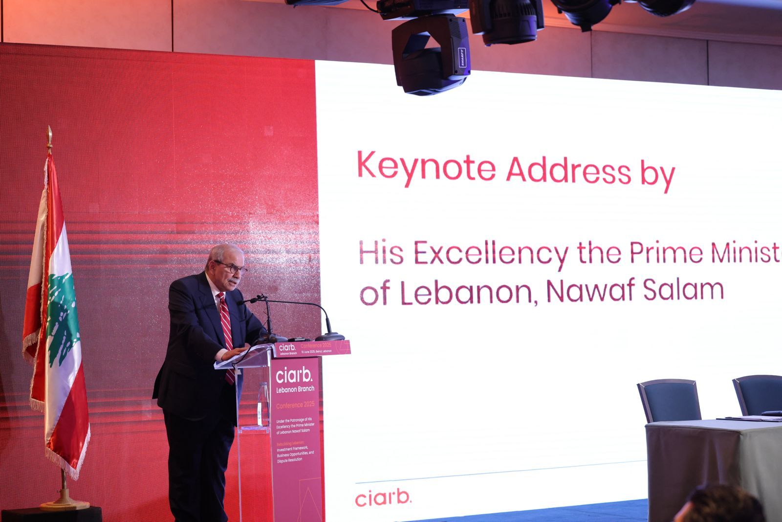 Salam Emphasizes Security and Sovereignty for Rebuilding Lebanon