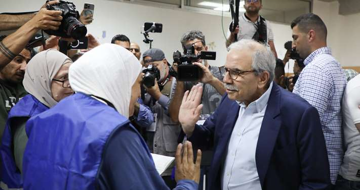 Nawaf Salam After Voting: 'Beirut Elections Are a Real Development Opportunity'