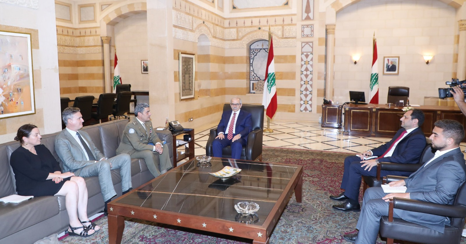 Salam Reaffirms Support for UNIFIL and Calls for Mandate Extension