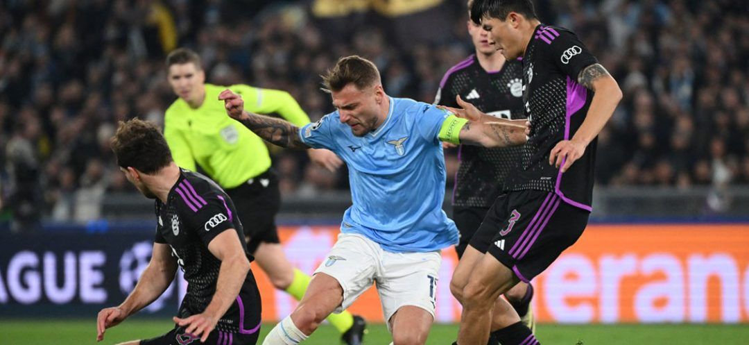 Lazio's Immobile Hands Champions League Advantage Against Bayern