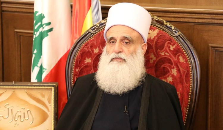 Le cheikh Akl des druzes défend les positions de Walid Joumblatt