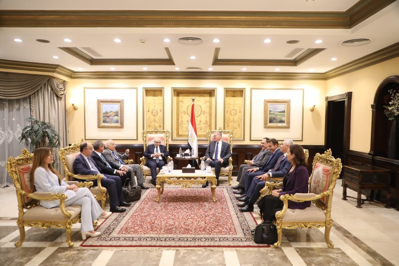 Salam en visite officielle au Caire