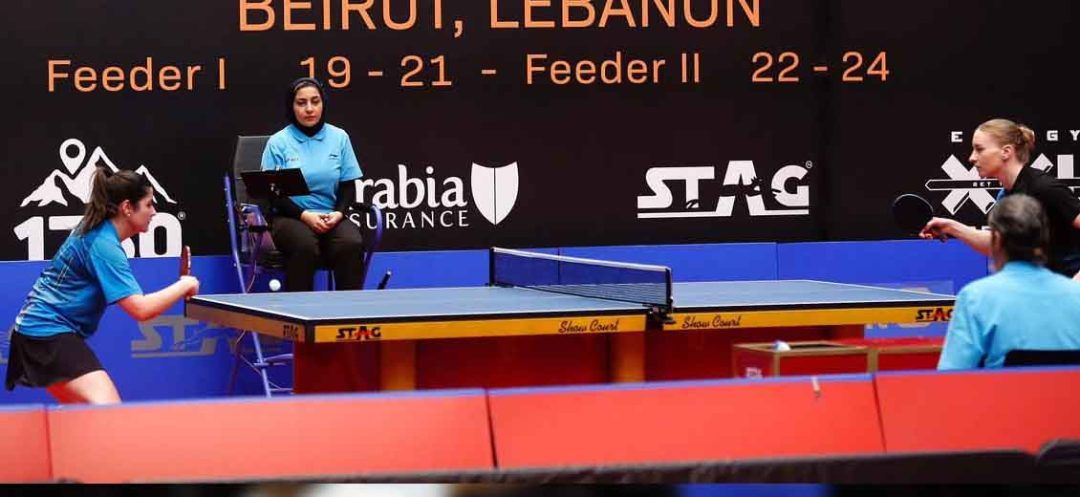 International Table Tennis Tournament Kicks Off in Beirut