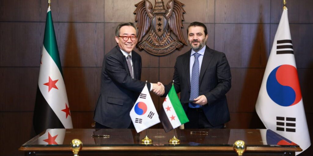 La Syrie établit des relations diplomatiques avec la Corée du Sud