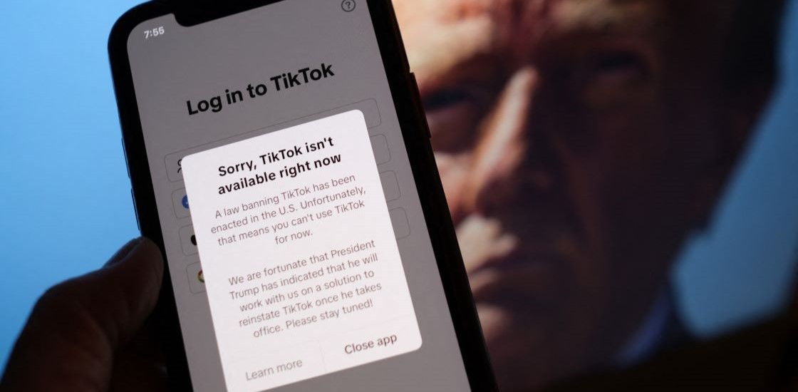 TikTok Shuts Down in US but Hopes for Trump \