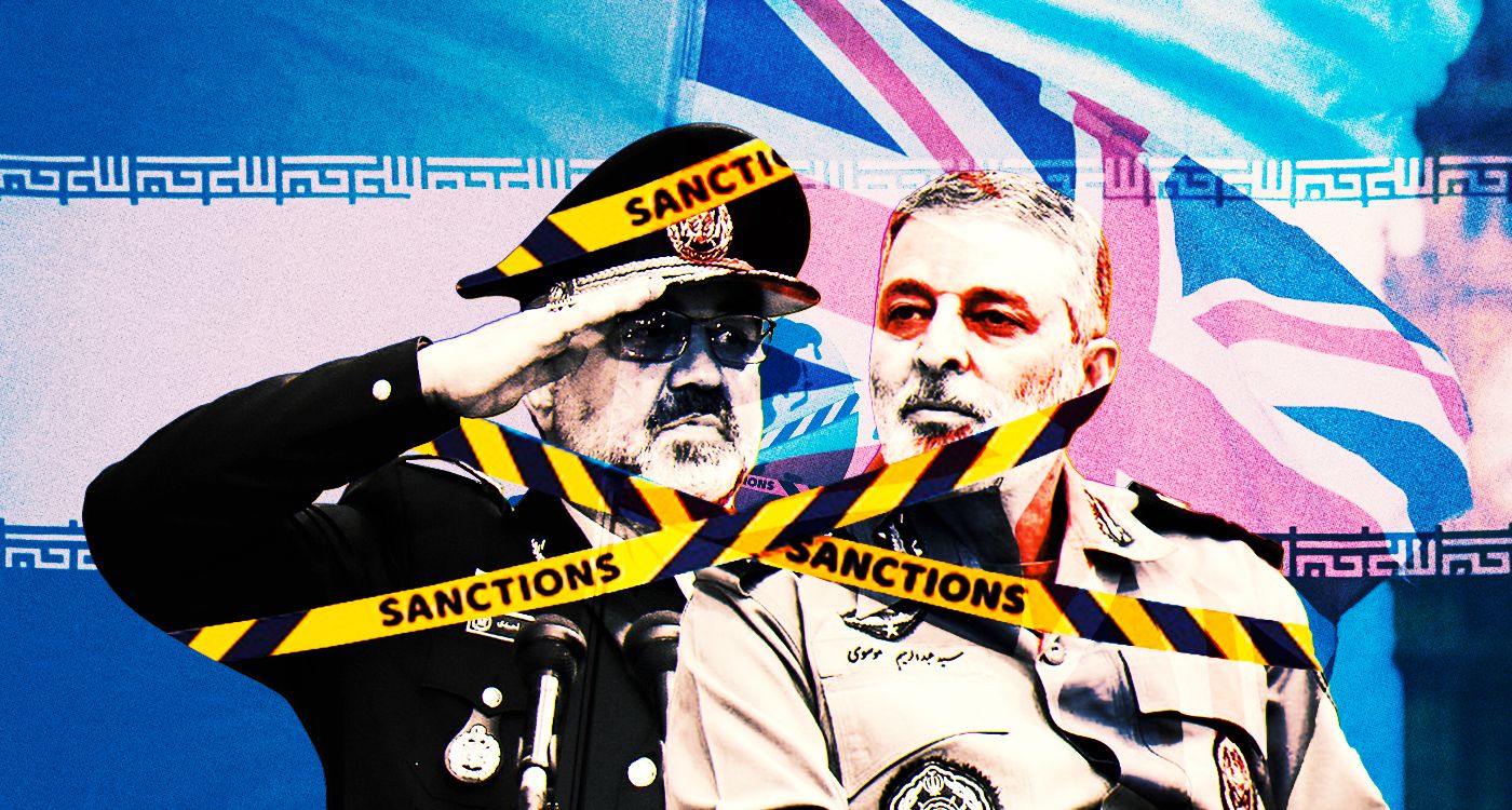 UK Sanctions Iranian Military chiefs after Israel Attack