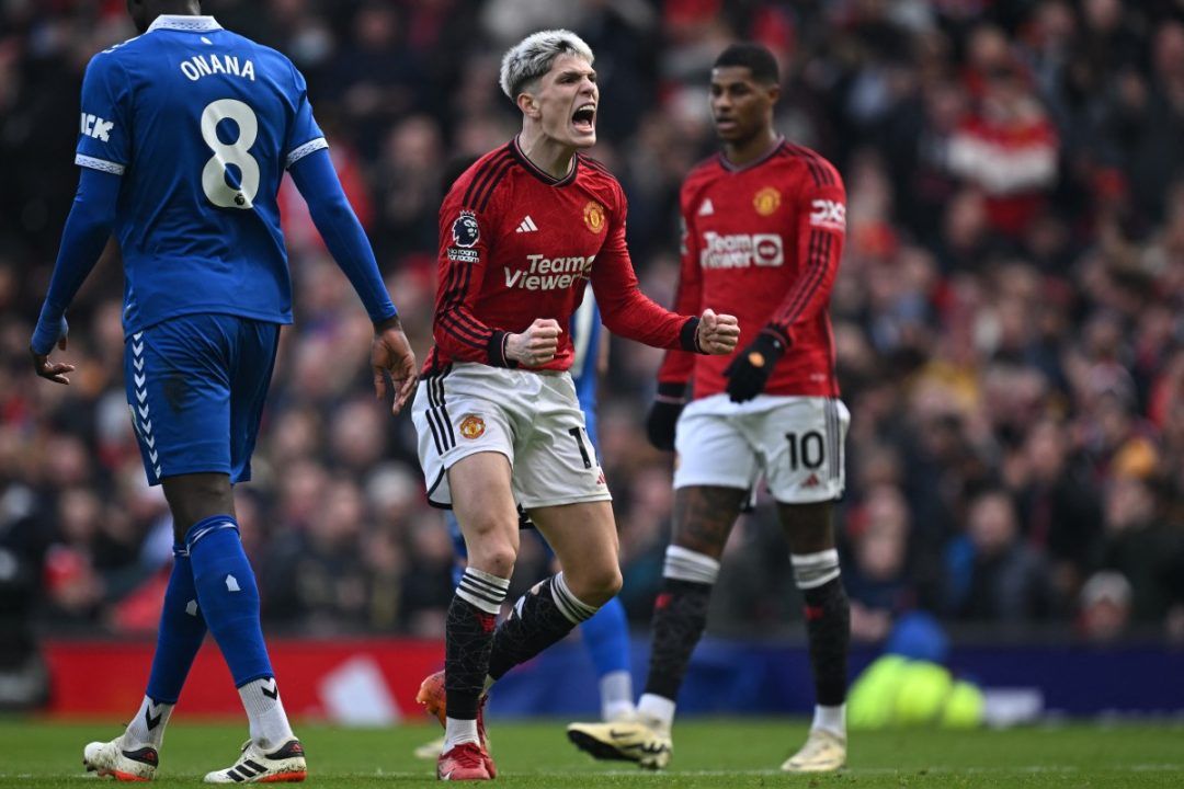 Garnacho Gives Man Utd Cause for Optimism in Everton Win