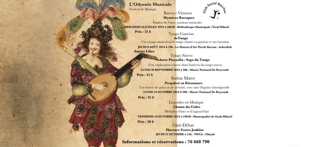 The 'Odyssée Musicale' Kick Starts with 'Mystères Baroques' in Zouk Mikael