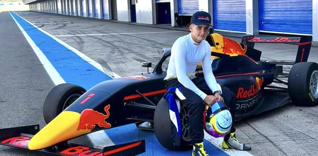 Christopher Feghali Signs with Red Bull Racing Academy