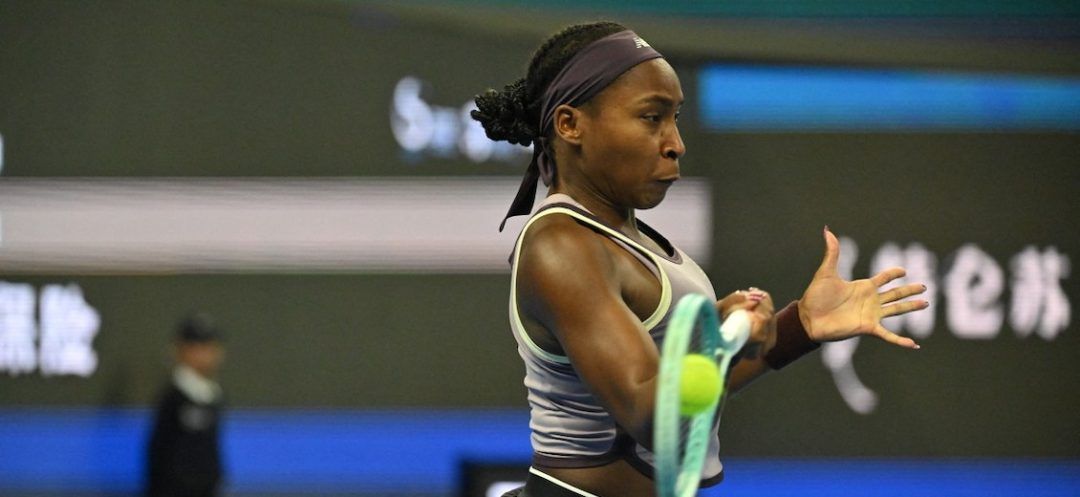 Tennis: Gauff Survives Scare to Reach China Open Semi-Finals