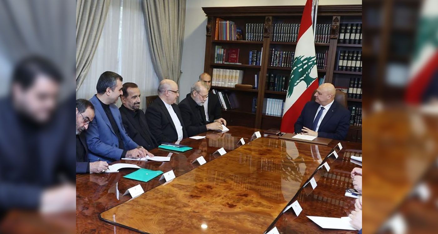 Aoun Stresses Sovereignty as Iran’s Larijani Maps Out Suggestions for Lebanon