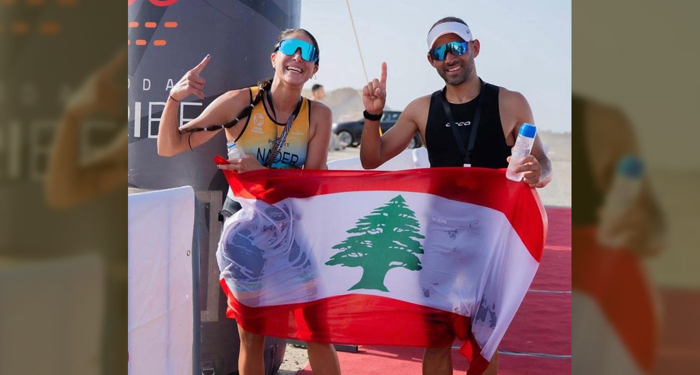 Triathlon : Lindzi Nader et Ali al-Zoebi, les patrons du triple effort