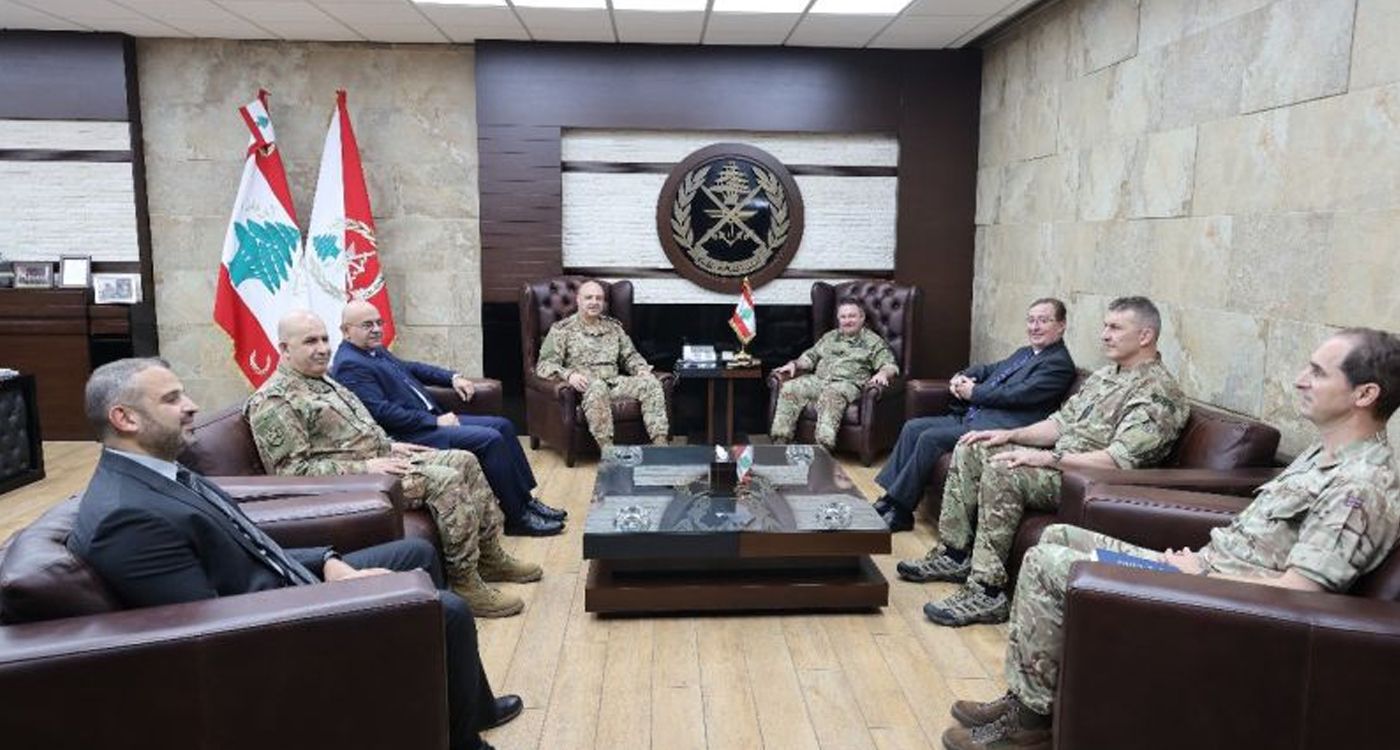  UK’s Defense Senior Advisor Reaffirms Lebanese Armed Forces as the Sole Legitimate Defender of Lebanon