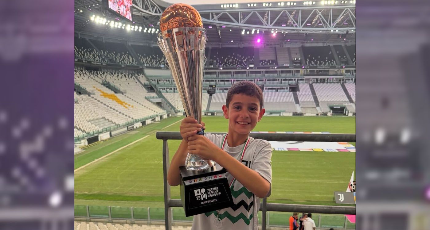 Ryan Abi Najem Wins the Juventus Academy World Cup in Italy