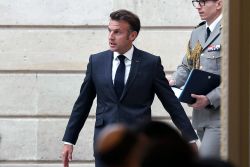 France's Macron Says Ukraine a 'Test of Credibility' for US