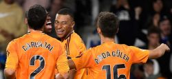 Vinicius, Mbappé Penalties Help Madrid Beat Real Sociedad