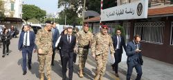 Lecornu and Joseph Aoun Visit Military Medical Facility