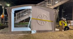 Japanese Firms Build 3D-Printed Train Station in a Week