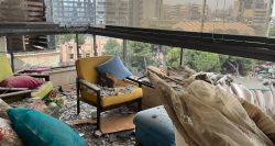 A Tour Inside One of the Destroyed Houses in the Southern Suburb of Beirut