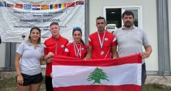 Biathlon: quatre médailles d’argent pour le Liban aux Balkans