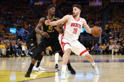 Play-offs NBA: les Warriors de Curry poussés à un 7e match par Houston